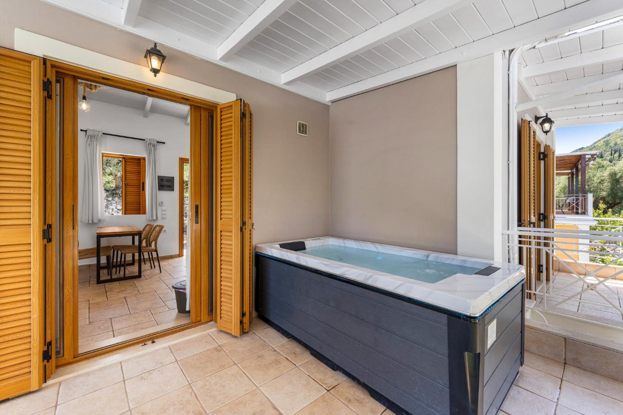 Villa Semipuella Ayios Nikitas Ngoại thất bức ảnh