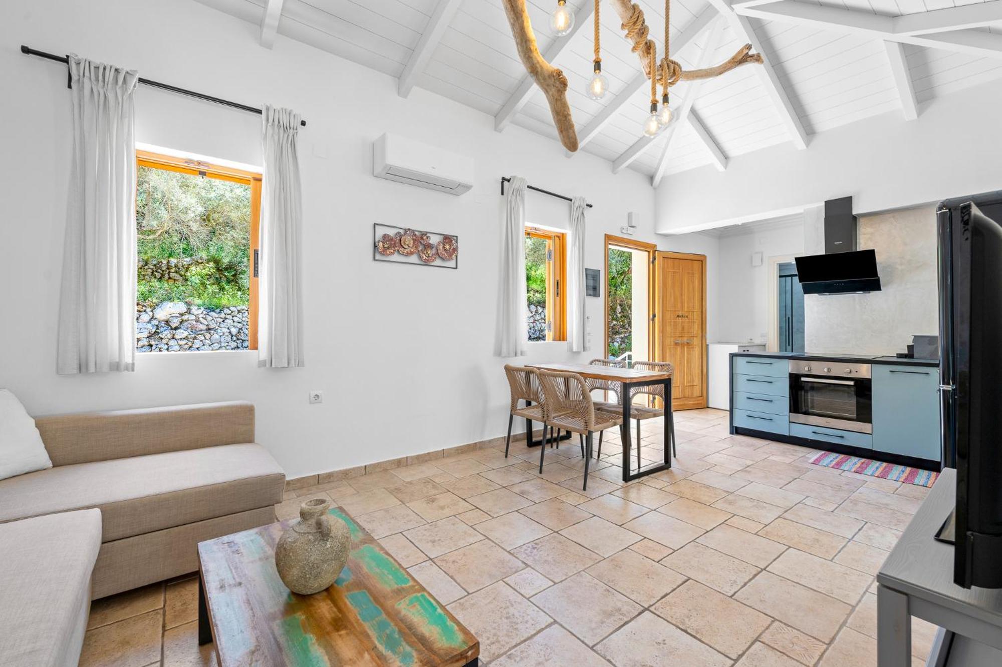 Villa Semipuella Ayios Nikitas Ngoại thất bức ảnh