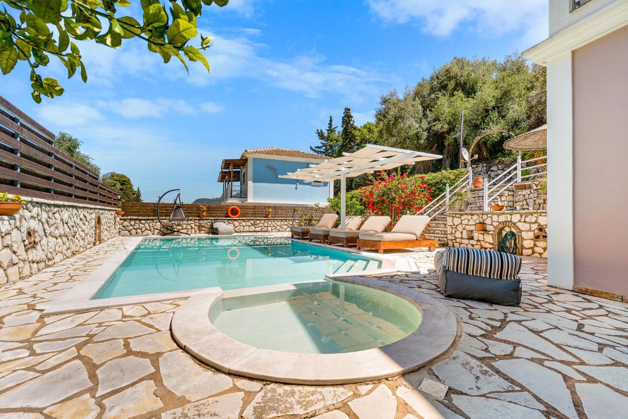 Villa Semipuella Ayios Nikitas Ngoại thất bức ảnh