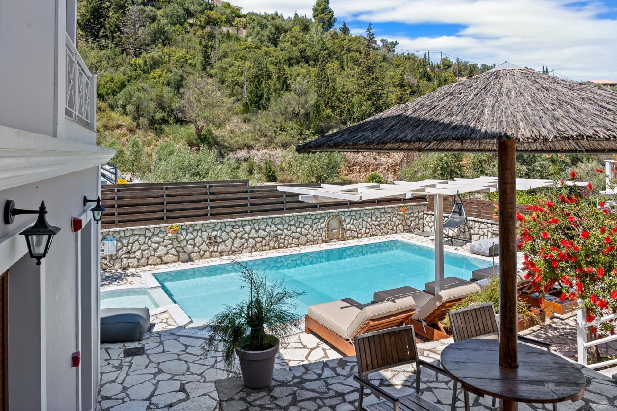 Villa Semipuella Ayios Nikitas Ngoại thất bức ảnh